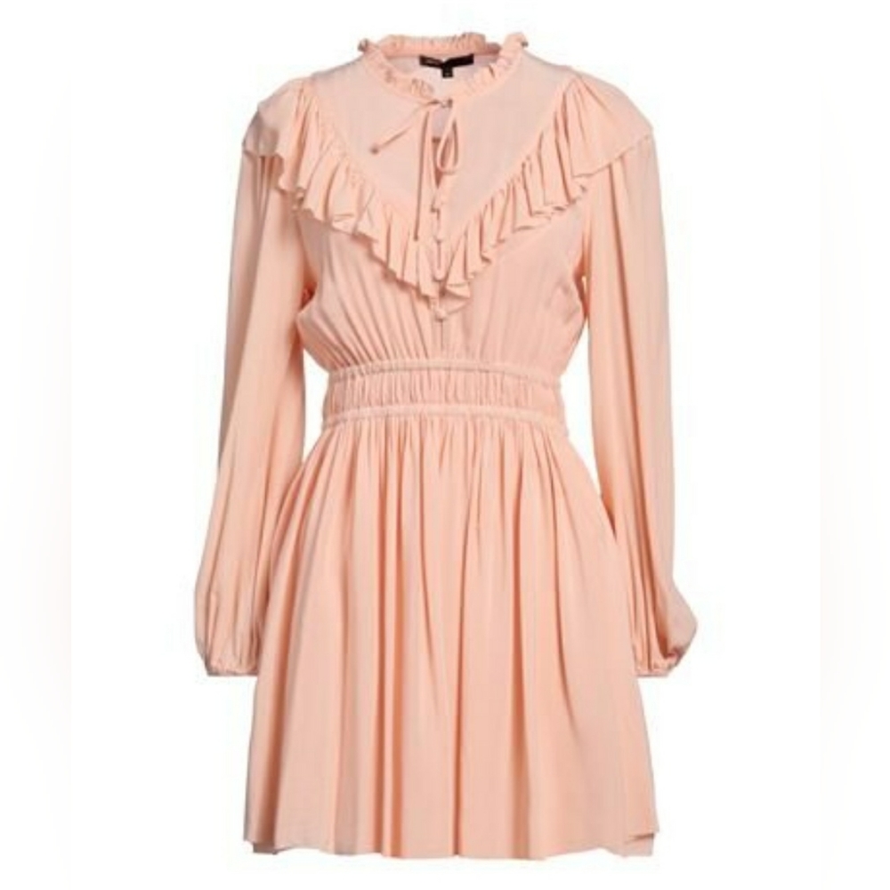 MAJE Salmon Short Dress, size 10